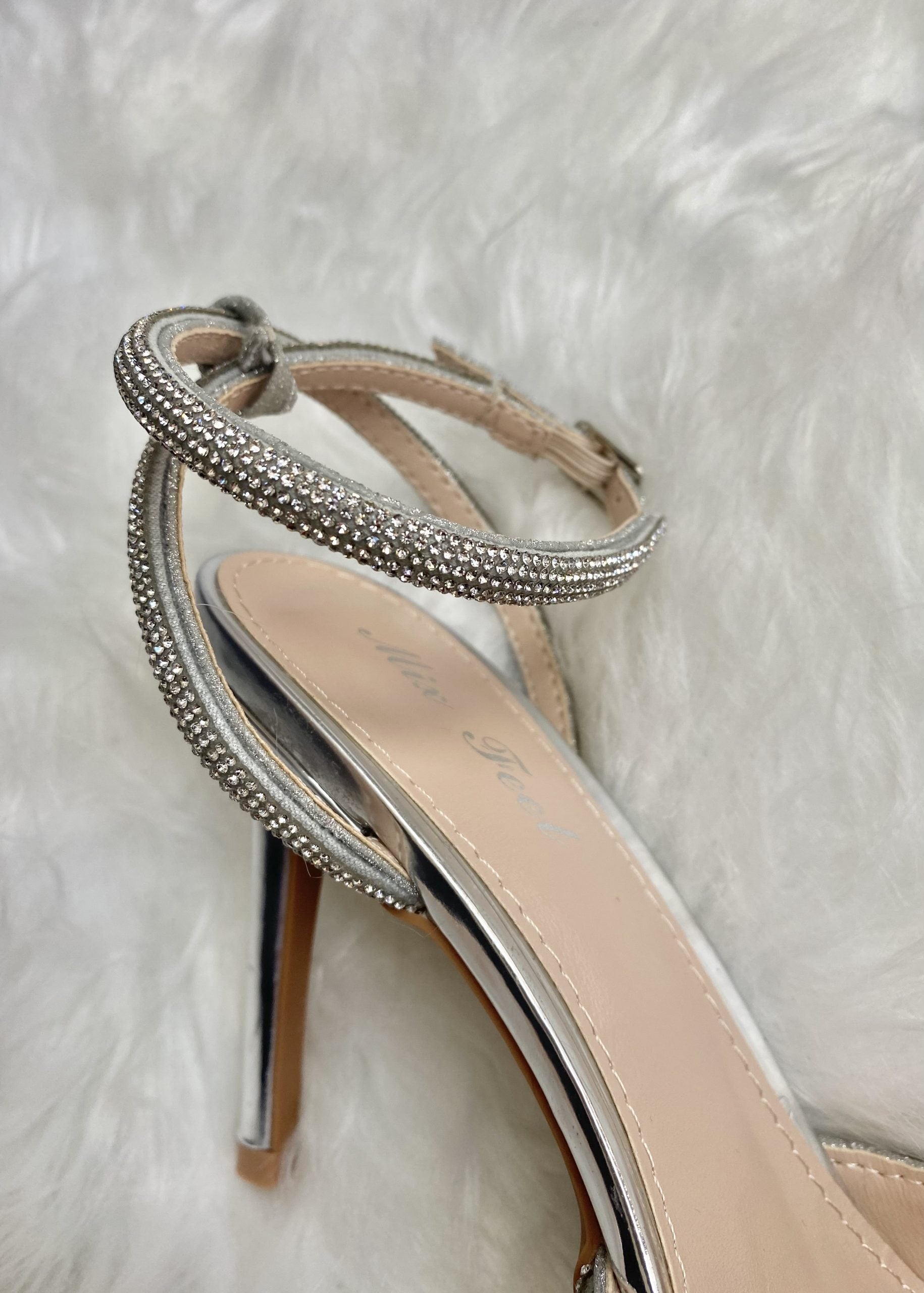 Decollete New Diamond - Glitter Argento