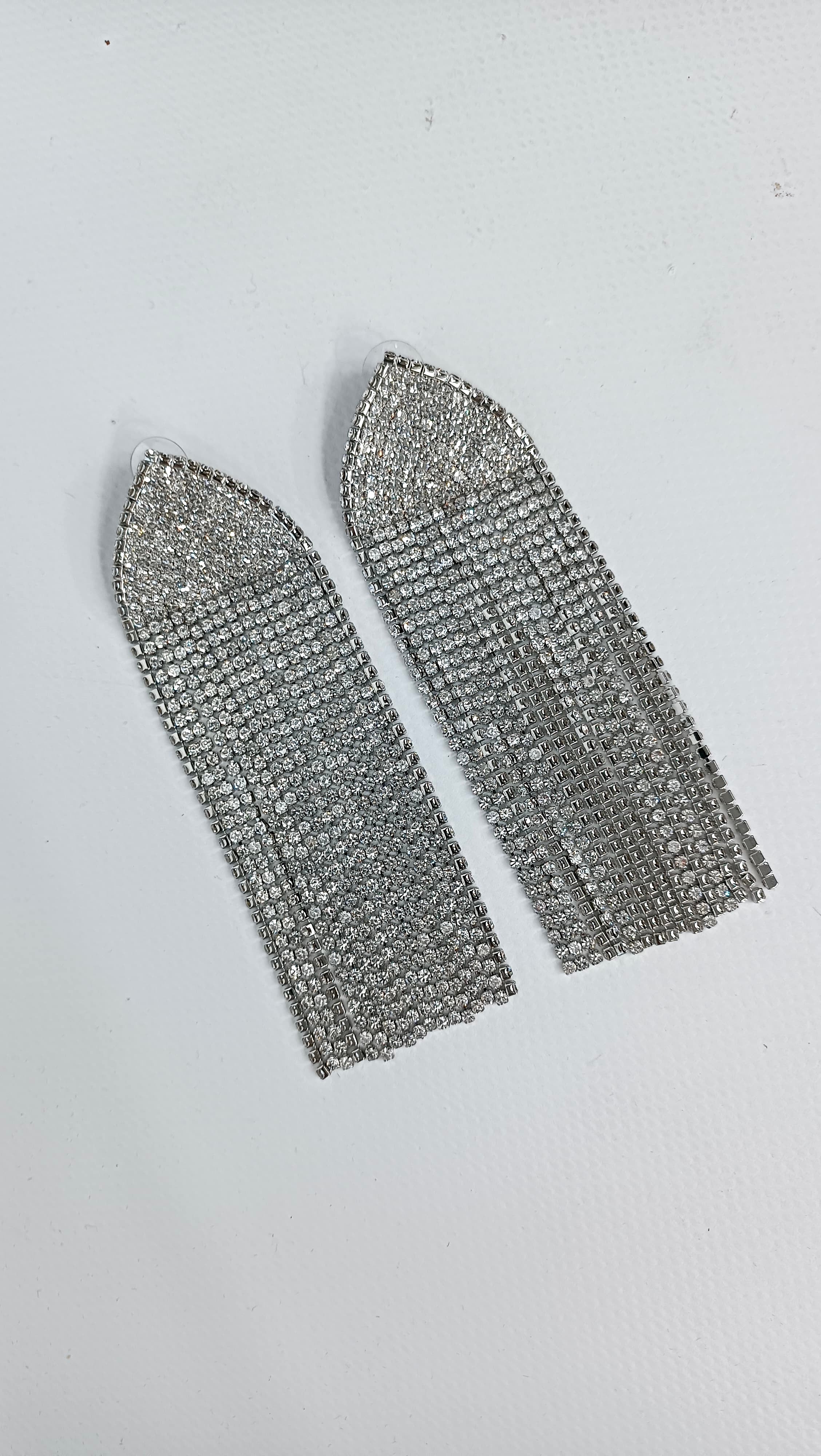 Orecchini Crystal - Argento