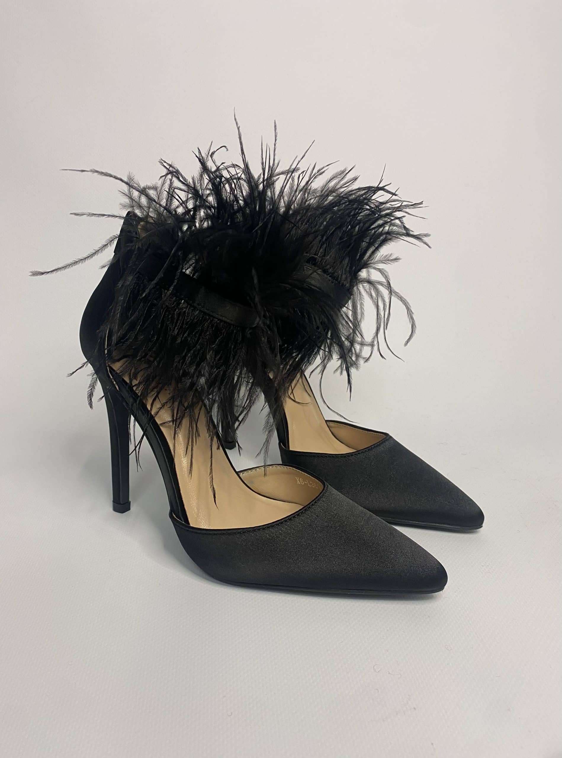 Decollete Plumage - Nero