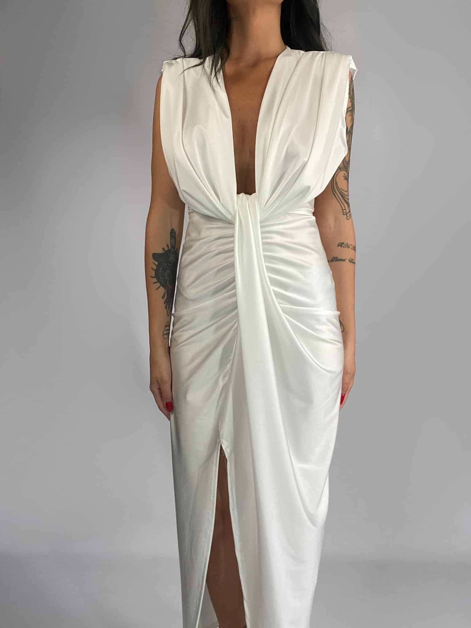 Maxi Dress 80s - Bianco