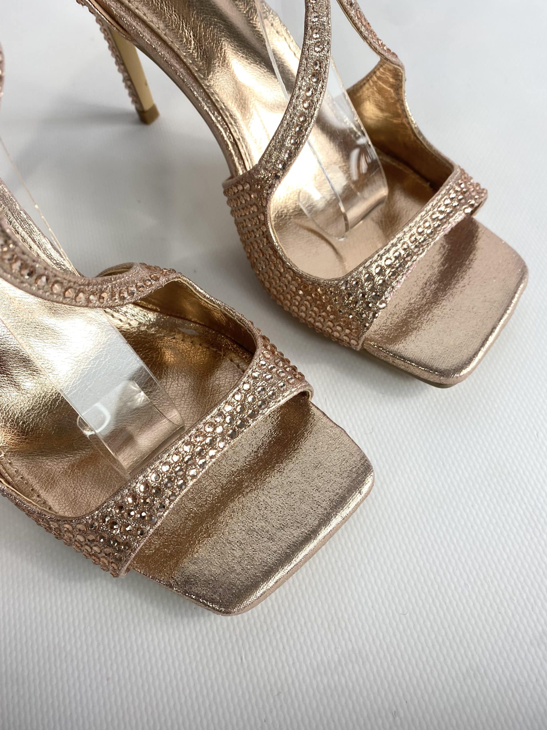 Sandali Sally Strass  - Bronzo