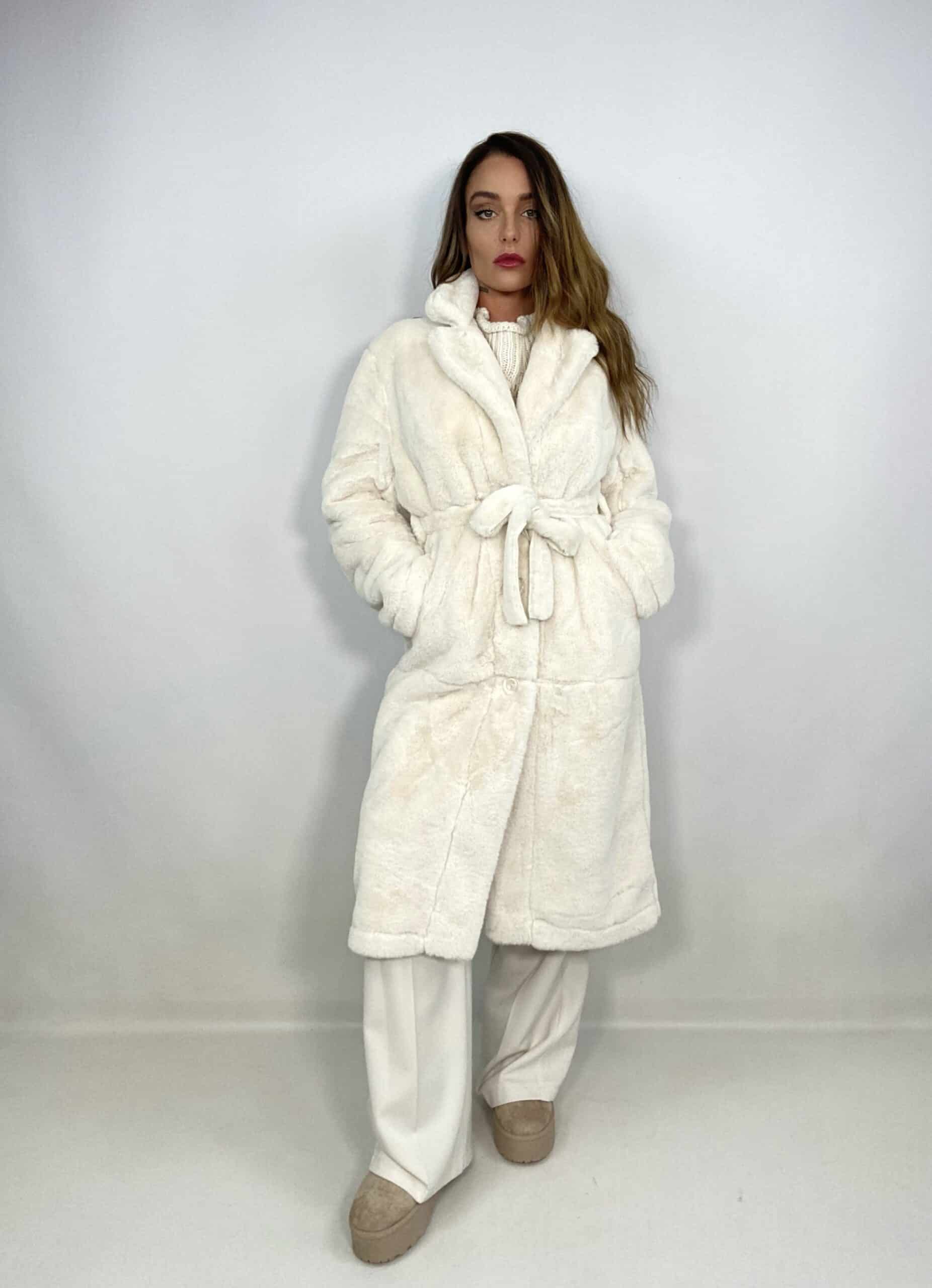 Eco Pelliccia Lunga Super Soft - Marrone