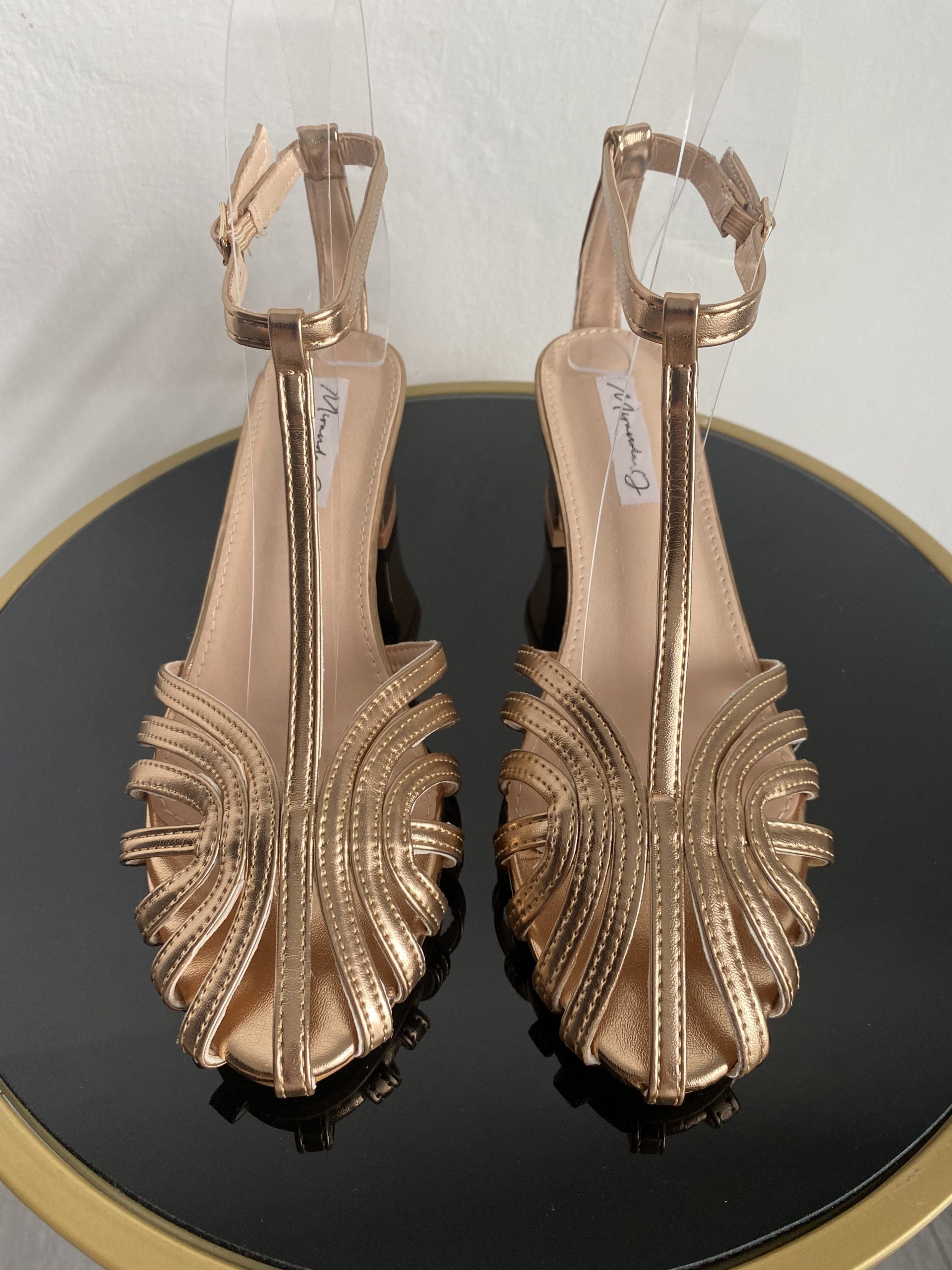 Sandali Tango Lover Low heels - Bronzo