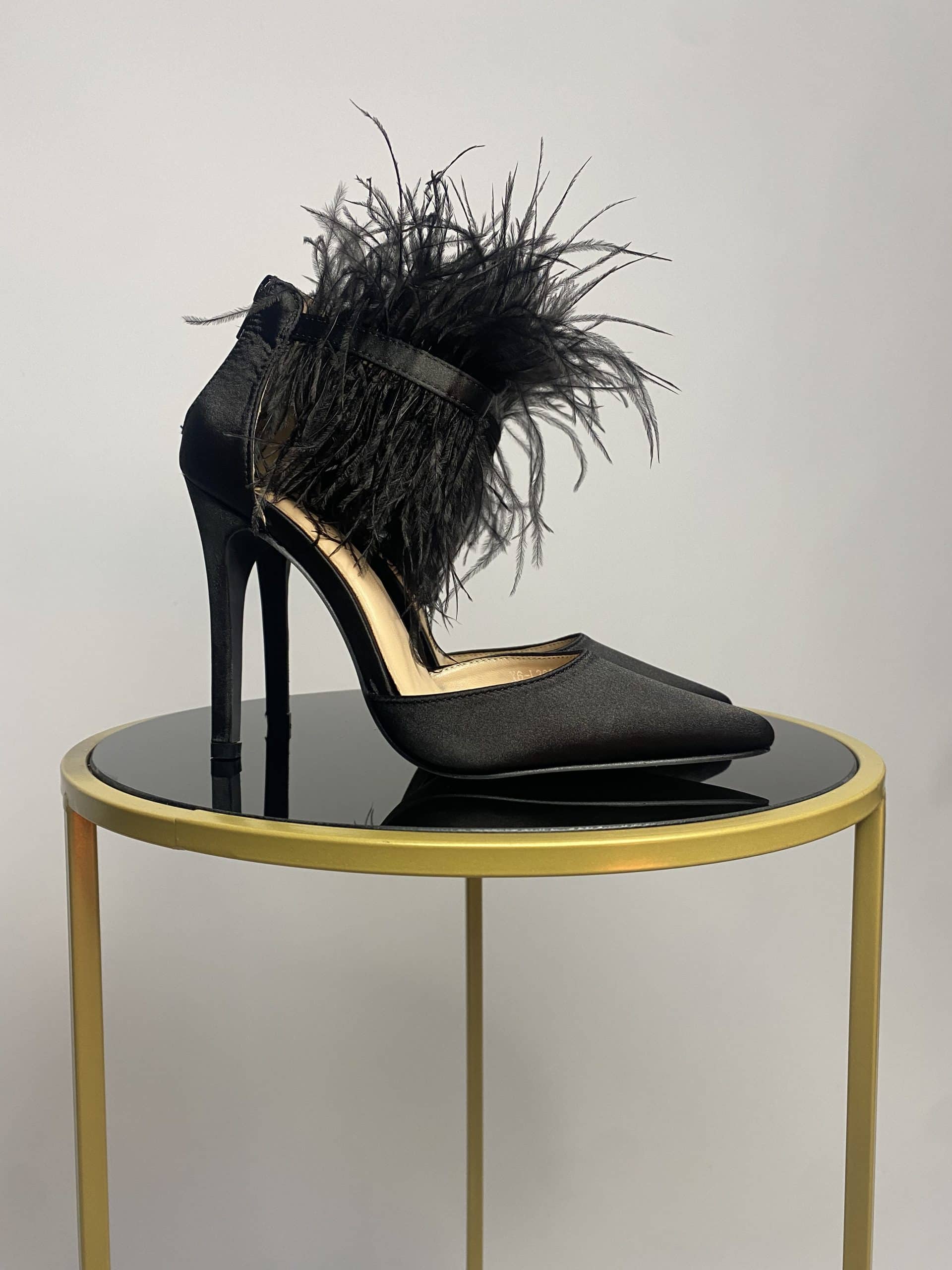 Decollete Plumage - Nero
