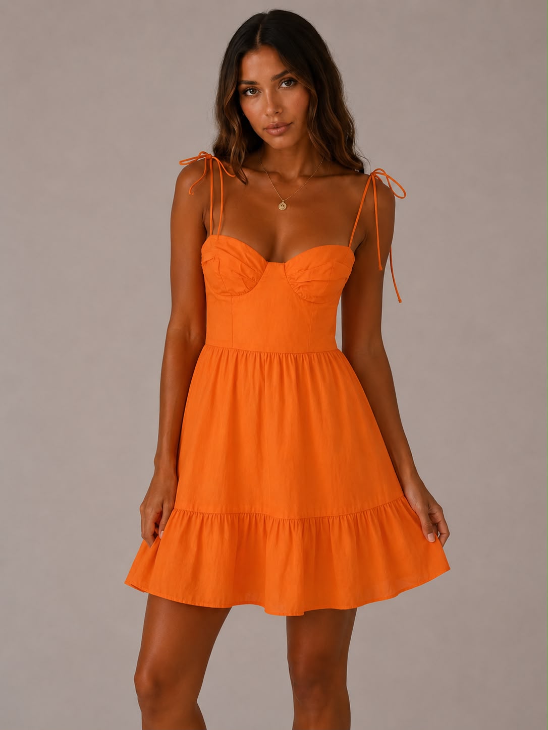 Mini Dress Soleil - Arancio