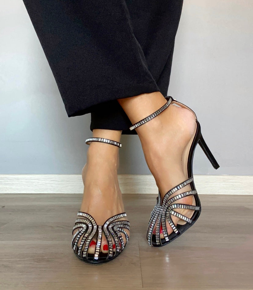 Sandali Tango Lover Shine - Nero