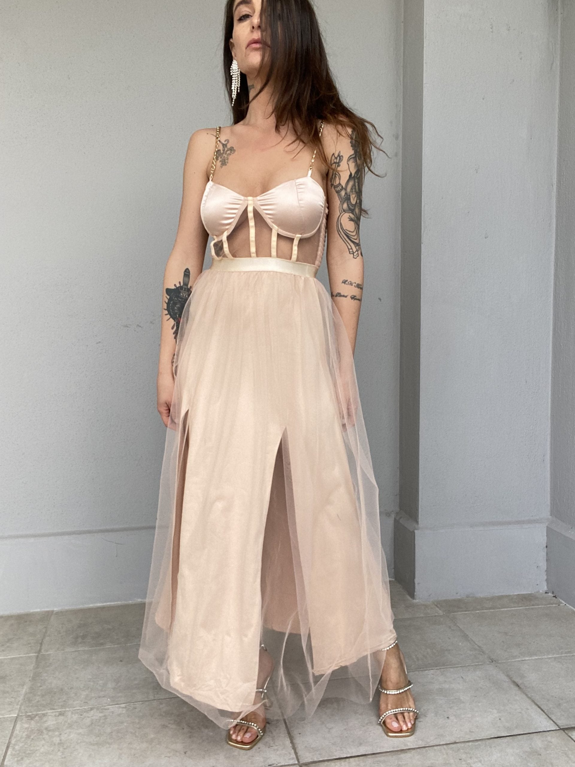 Vestito Princess - Nude