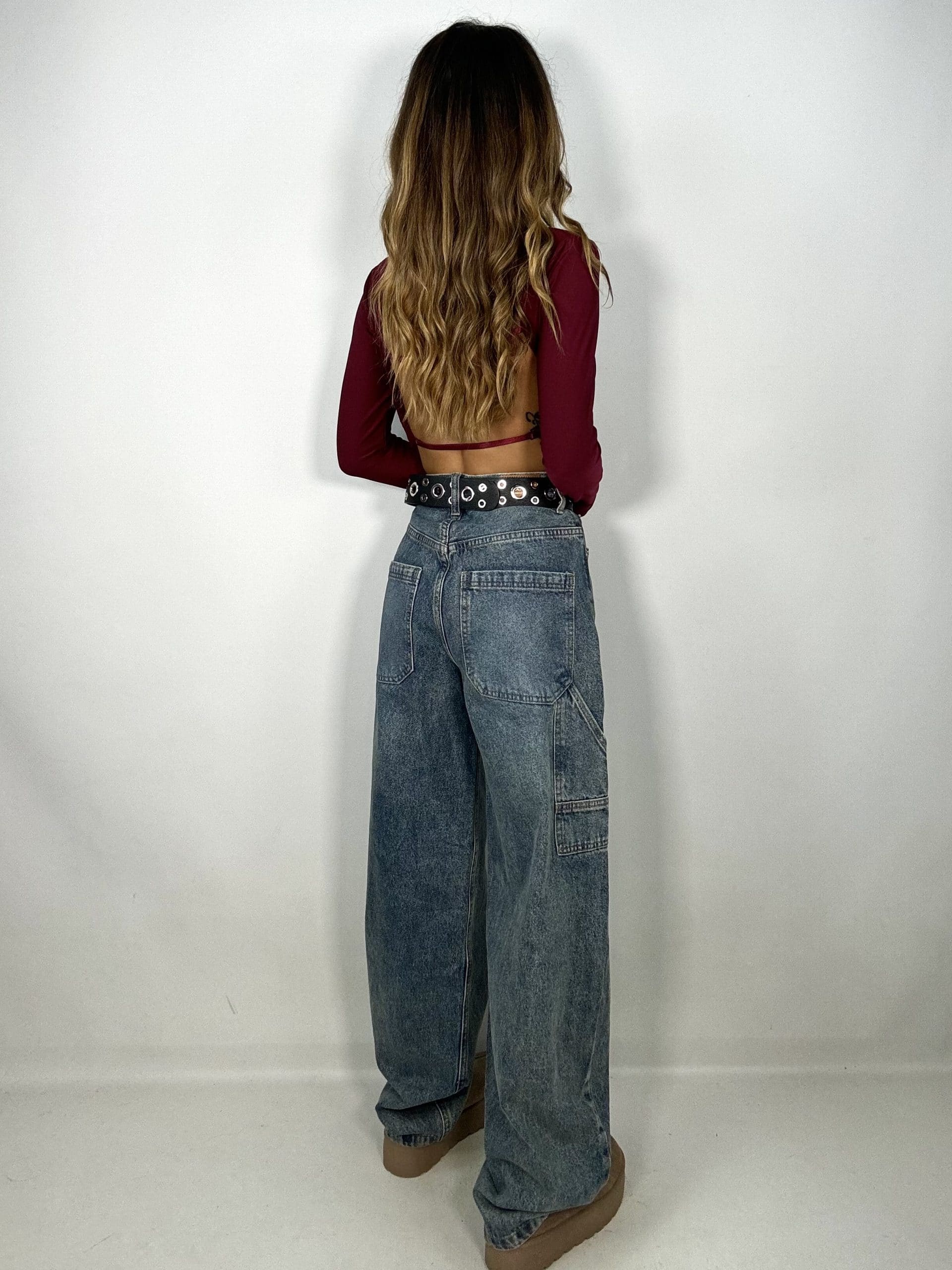 Jeans Baggy  - Denim Sabbiato
