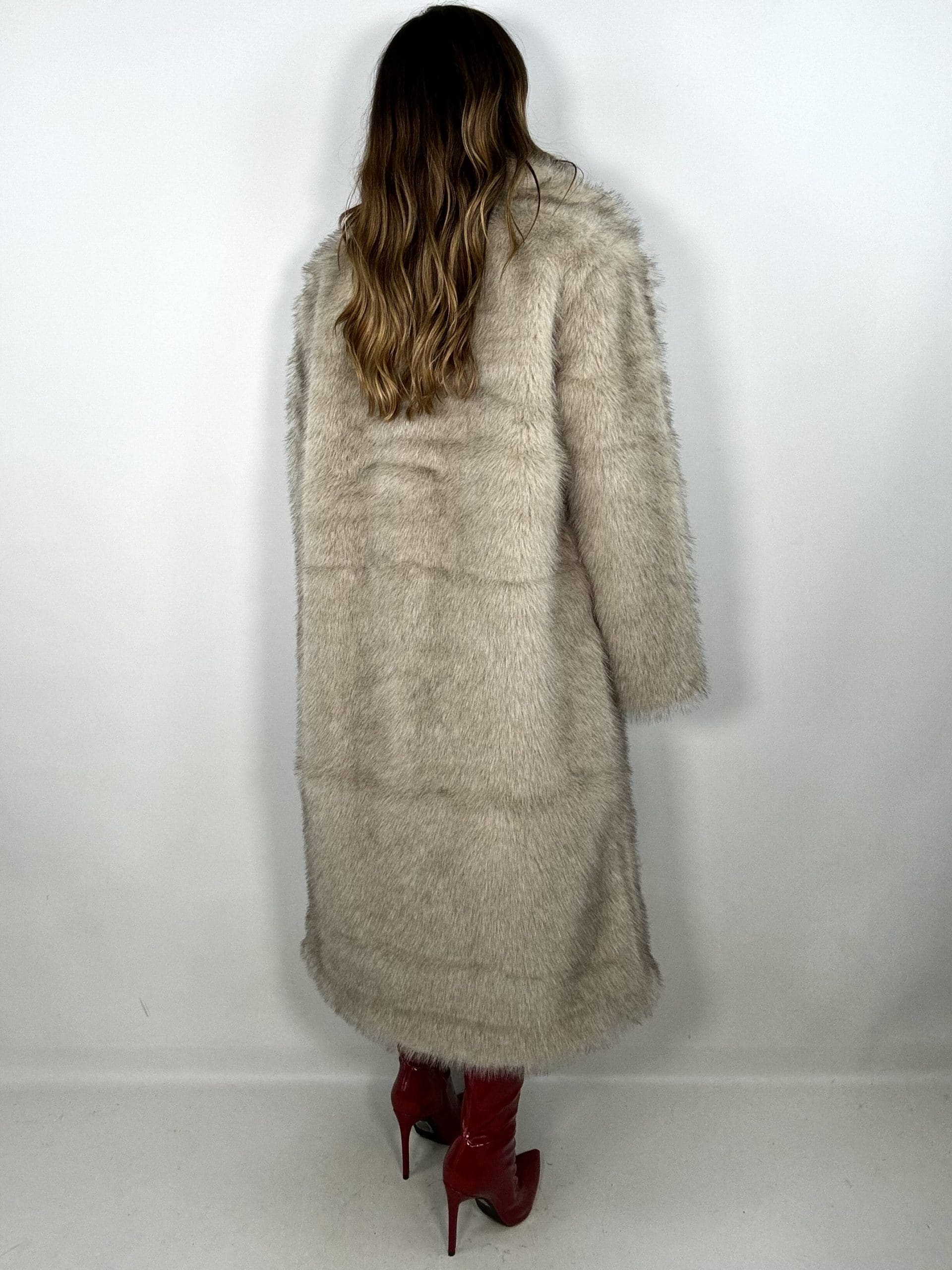 Pelliccia Top Quality Lunga - Beige