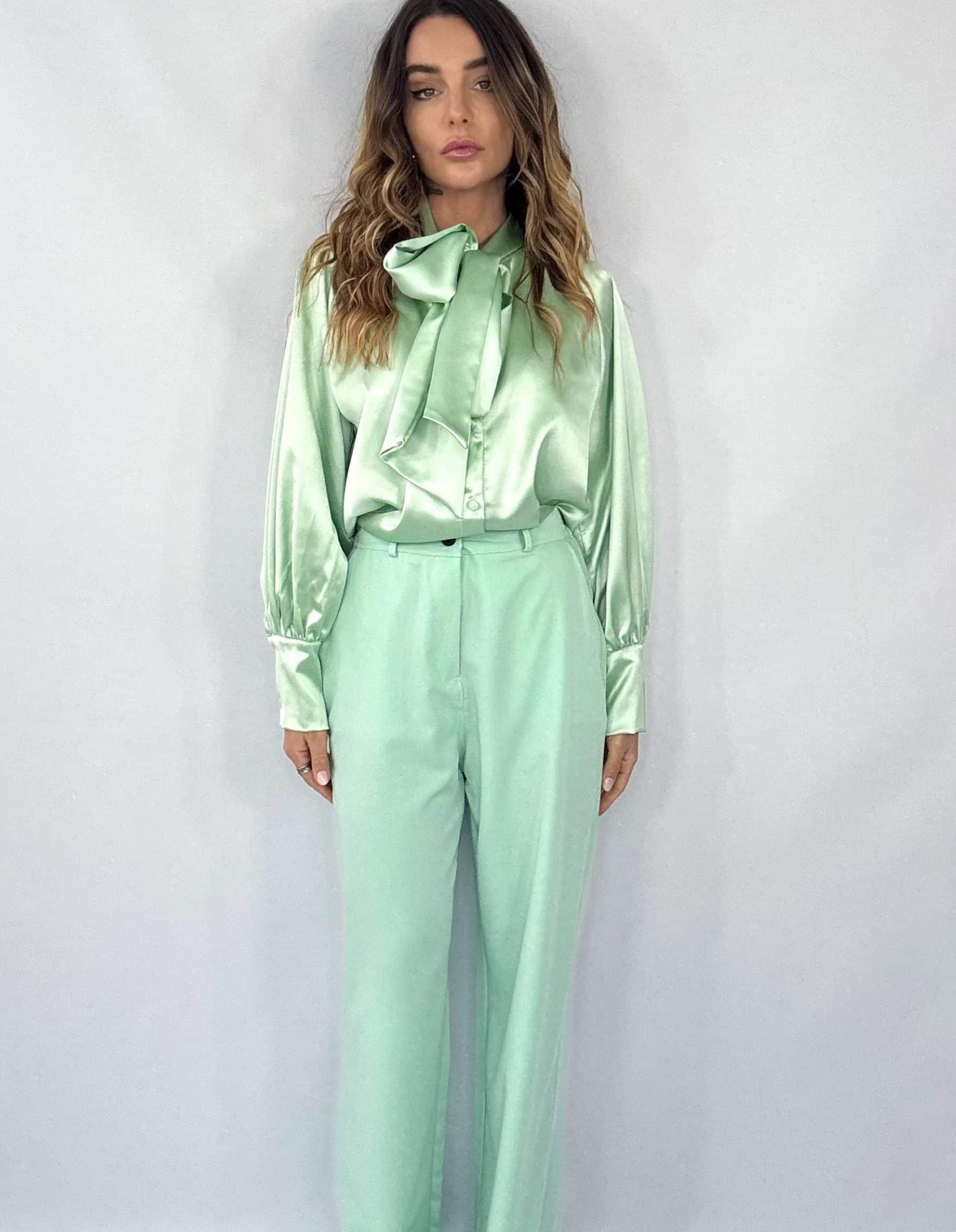 Completo Blazer Super 80 - Verde Menta