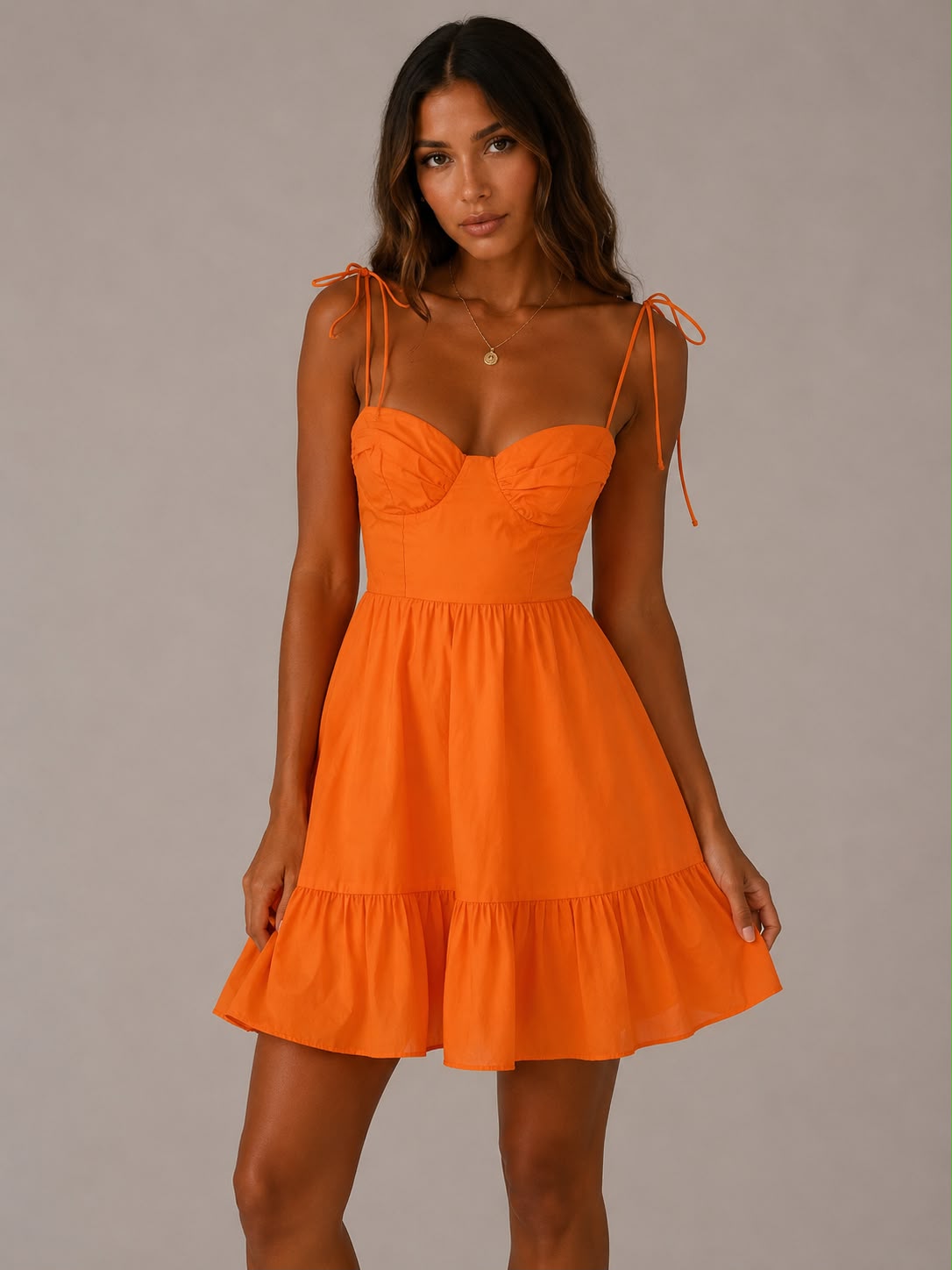 Mini Dress Soleil - Arancio